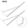 For 2 X Metal Shelf Bracket L Shape Thickened Corner Shelf Right Angle Bracket