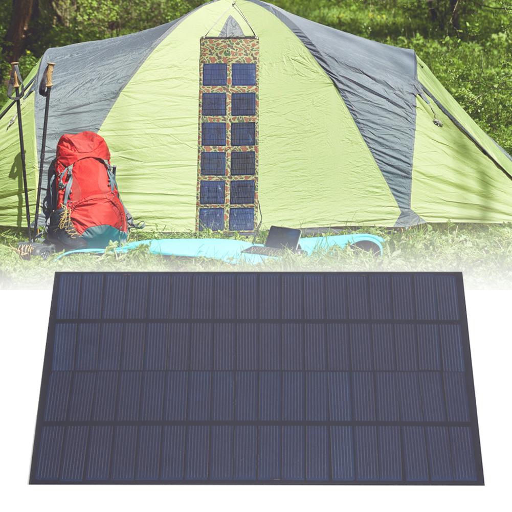 5W 18V DIY Solar Panel Intelligent Polycrystalline Silicon for  Charging 12V 165x220mm