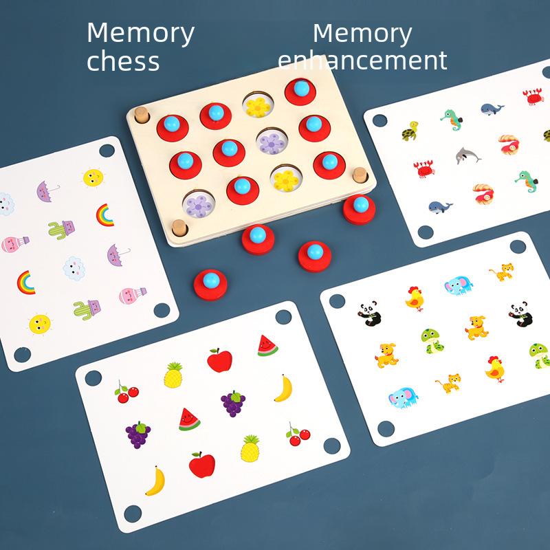 Kids' Memory Chess: Logic & Concentration Training Game for Early Education