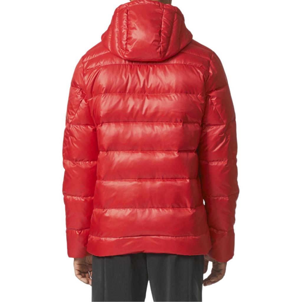 Adidas MUFC Down Jacket Men's Red BR8847