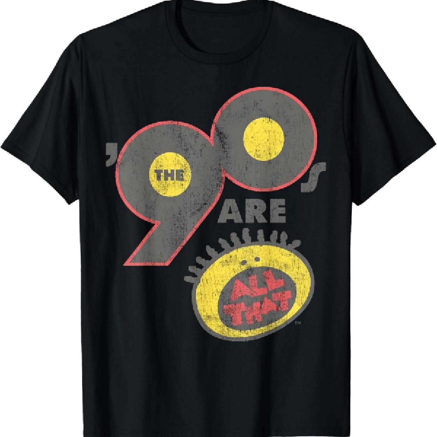 

All That The Nineties Are Vintage Retro Graphic T-Shirt T-Shirt XXXXXL чёрный
