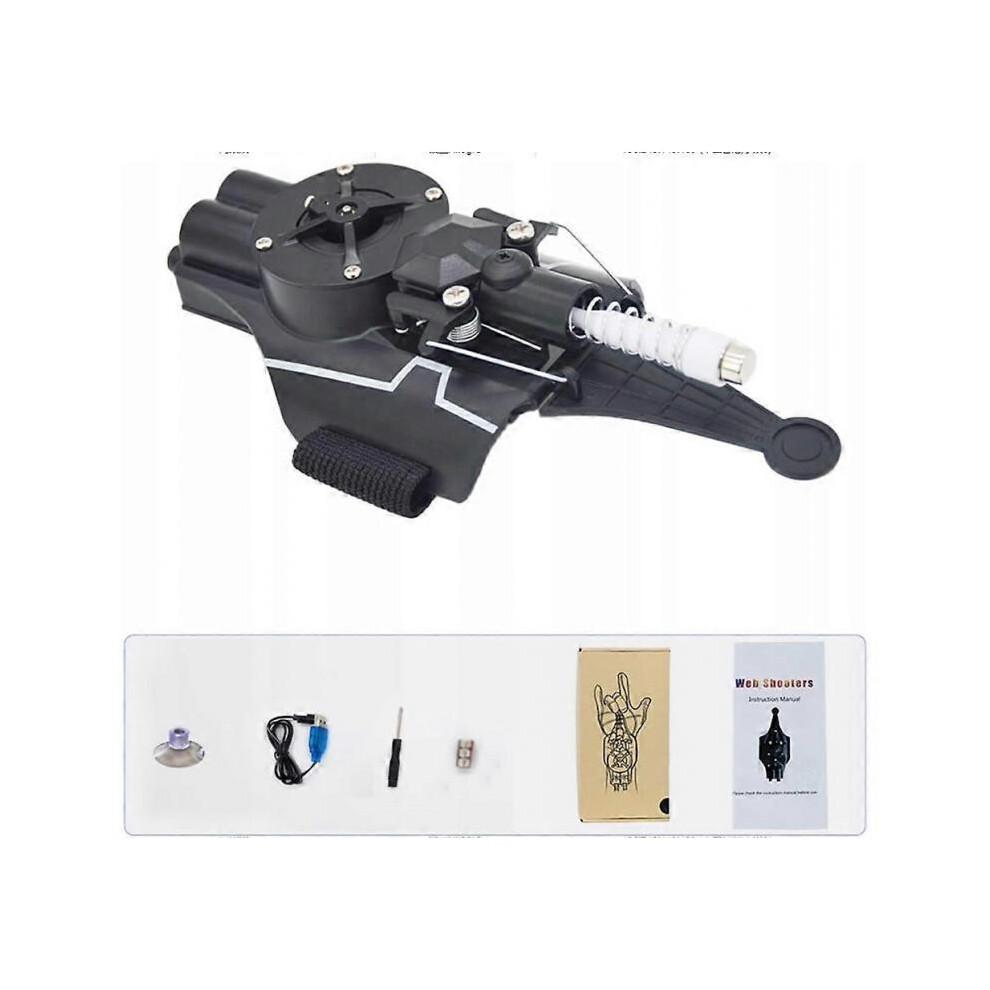 Spider Web Shooters That Actually Shoot-black