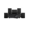5.1 Wireless Home Theater System – Milan Surround Sound Set, WISA Low Latency, Price-Performance Winner for Small Living Rooms & Apartments, Black