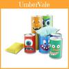 Iron Kids Bean Bag Toss Game Set With 10 Cans And 3 Sandbags For Parent Child Play