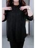 Spring Lace Base Plus Size Casual Shirt for Middle-Aged Women