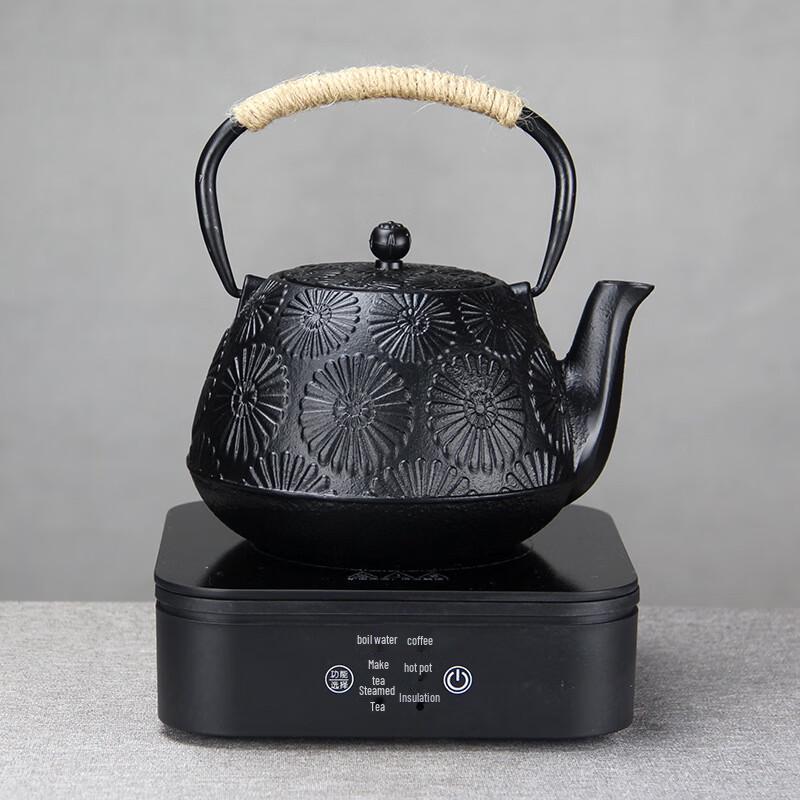 ZISIZ Sunflower Kettle Set with Stove and Mat