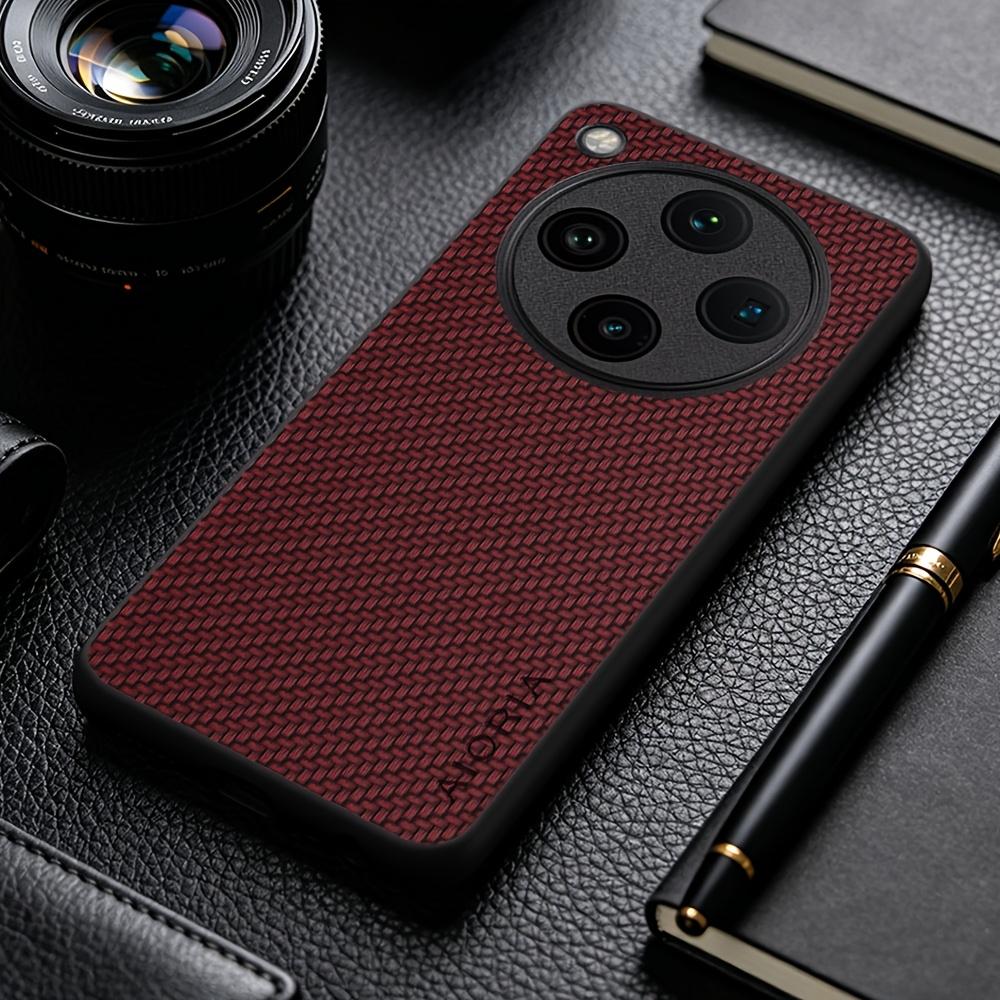 Phone Case: New Stylish Business Casual Phone Case for OPPO Find X9 Pro X8 Pro X9 Ultra X5 Lite Faux Carbon Fiber Synthetic Leather Phone Cover