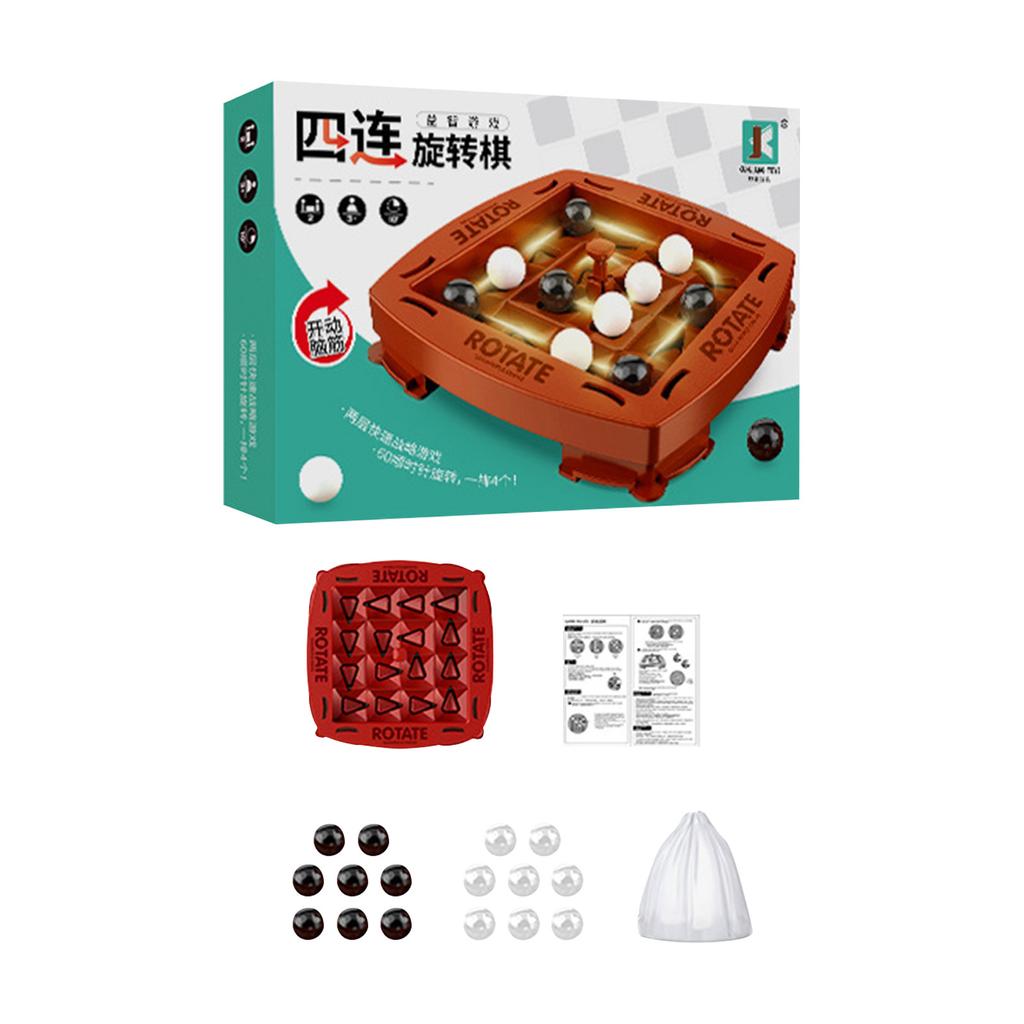 Logic Chess Track Game Educational Toy Track Chess Game Four In A Row Game Fun Table Top 2 Players Puzzle Board Game Set