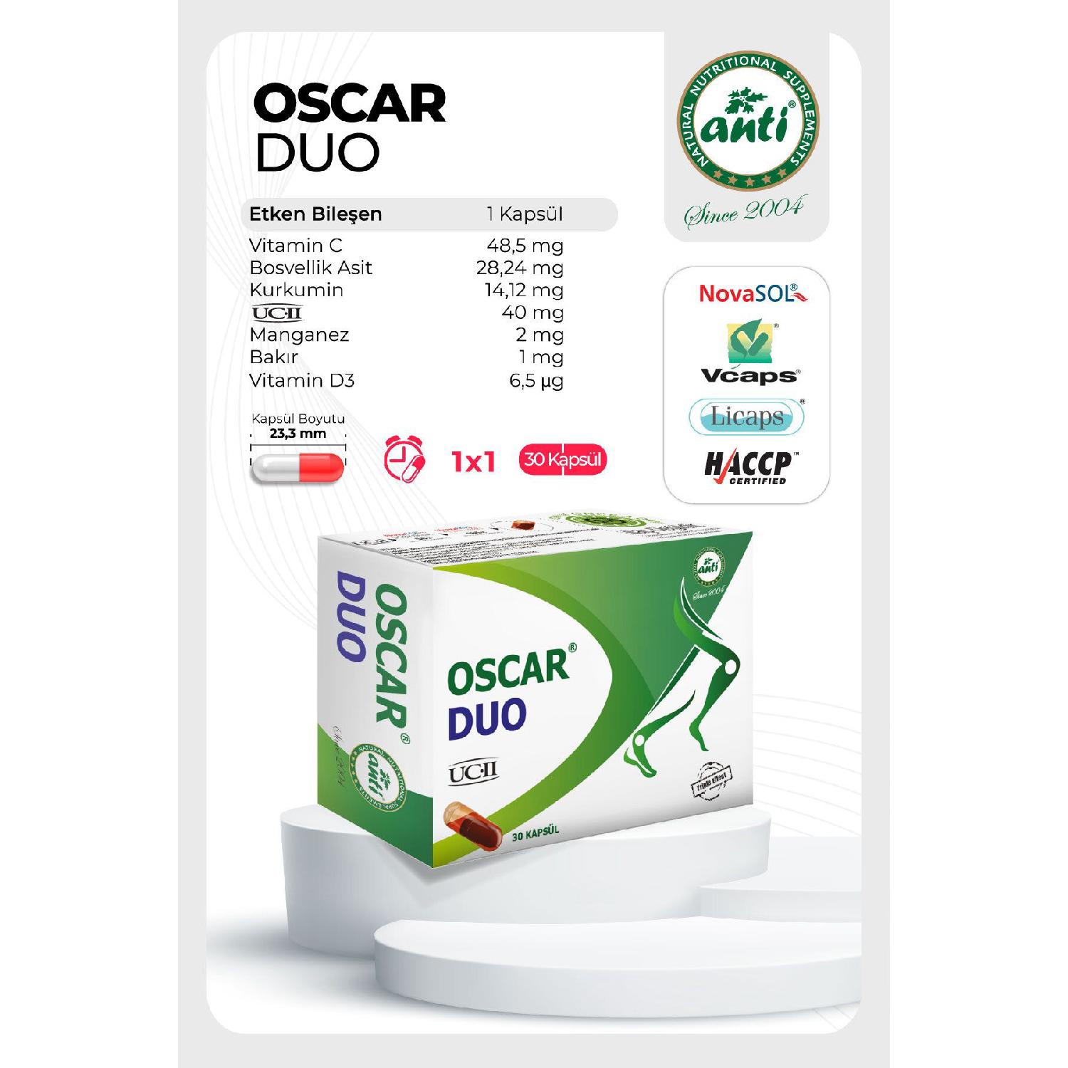 

Oscar Duo Uc2 Undenature Type2 Collagen
