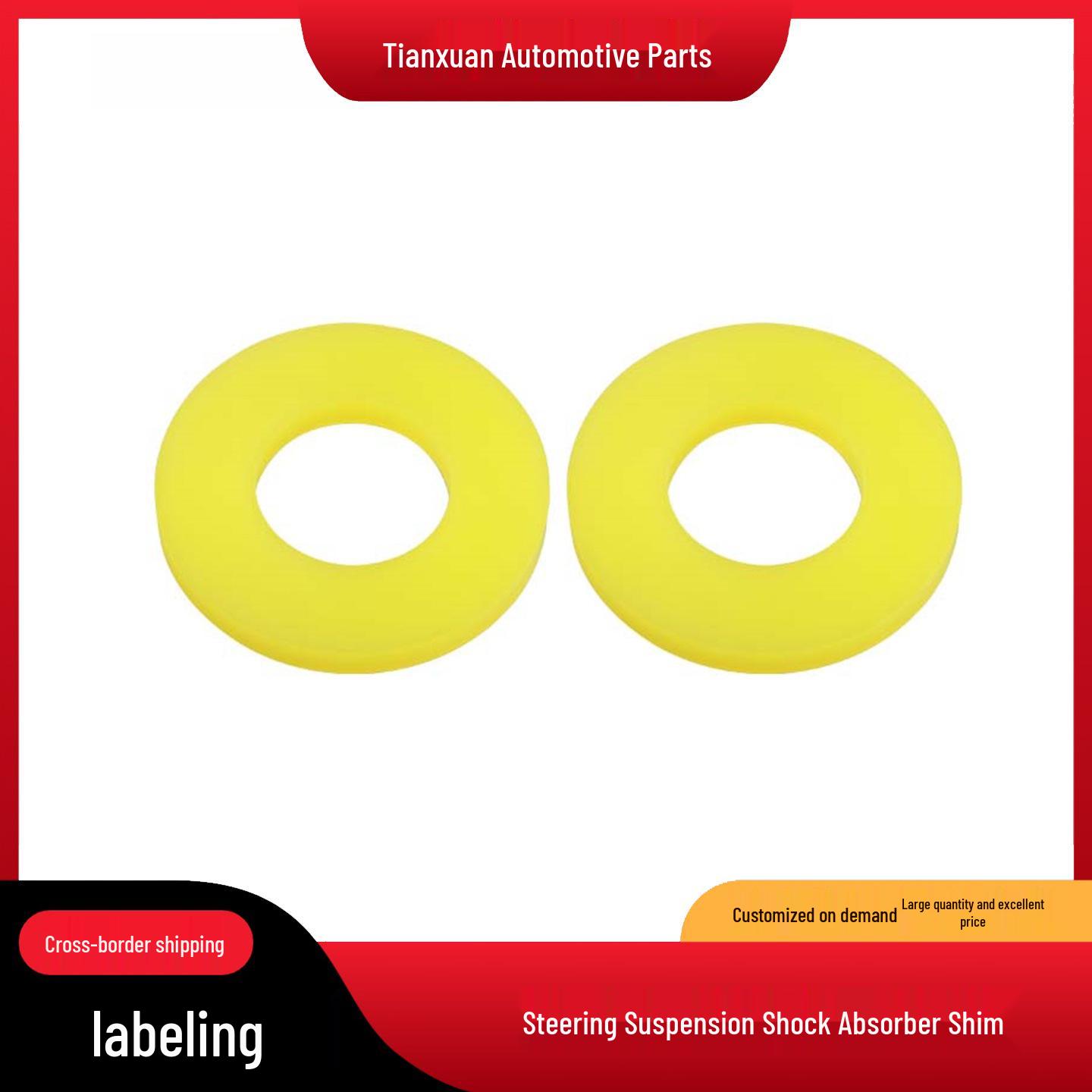 Front Shock Absorber Rubber Mount for Santana, Jetta, Bora, Buick, Chevrolet, and Baojun Car Front Shock Tower Top Rubber