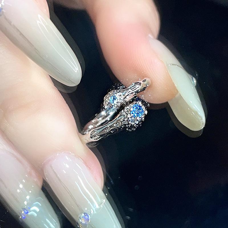High-End Personality Open Ring Cold Wind Niche Design French Fashion Ring Women