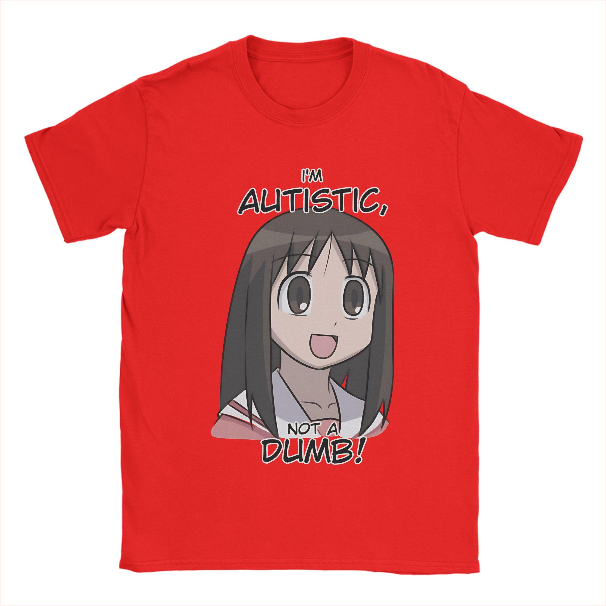 

Ayumu Osaka Sticker Anime Meme Autistic AzuUnisexga Daioh T Shirts Unisex Cotton Novelty TShirts O Neck Tee Shirt Tops Gift Idea S