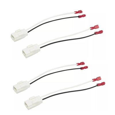 4x Speaker Harness Plug For Jeep Grand Cherokee Renegade Chrysler Dodge 72-6515