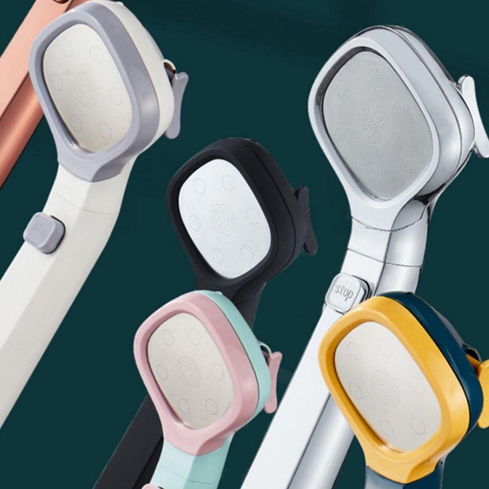 Wassersparender, verstellbarer Duschkopf mit Ein-Tasten-Stopp-Wassersprüher und 4 Modi für den Haushalt