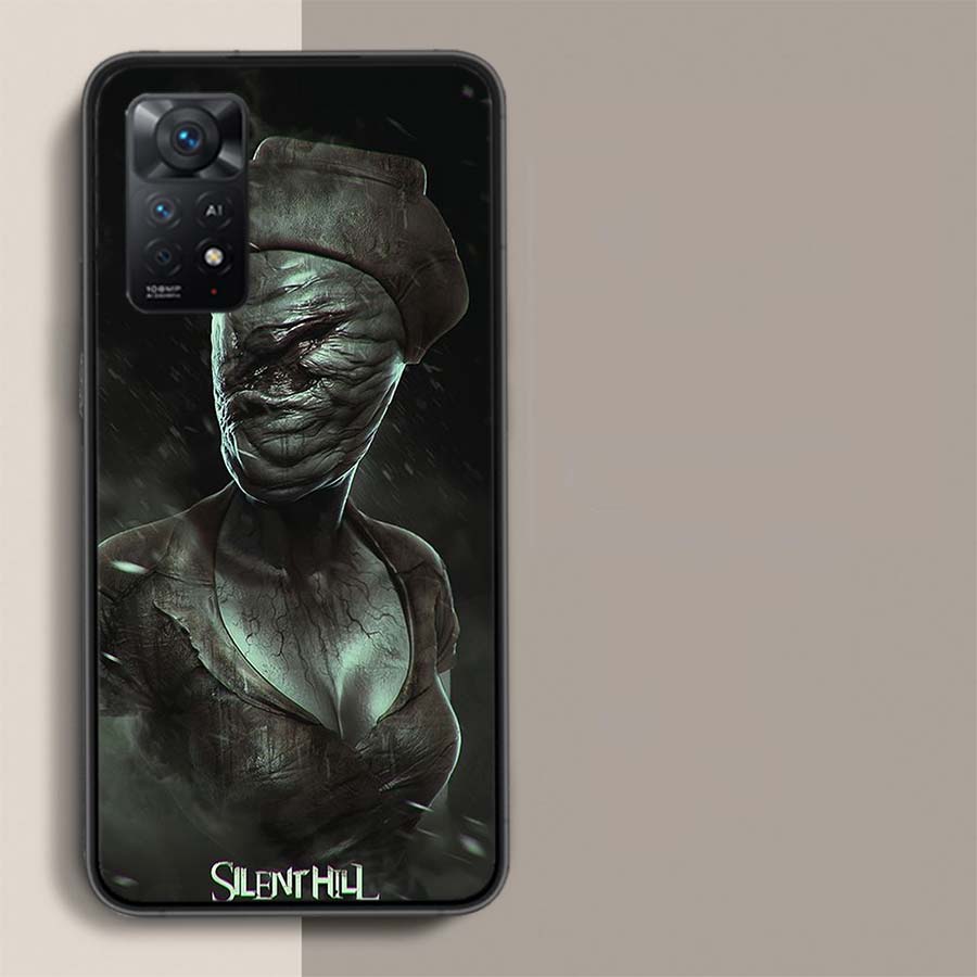 Games S-Silent Hill Phone Case For Redmi Note 14+ 13 Pro Plus 14C 13C 12C 12 10A 10C 10 9 8 9A 9C 9T 8A 7 Pro Xiaomi Capa Cover