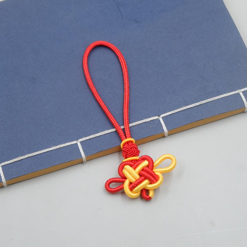 Nod Chinezesc Ciucuri Bicolori Cercei Bicolori cu Nod Chinezesc Pandantiv Agățătoare Auto Accesorii Cercei Accesorii Cheongsam Antic Hanfu