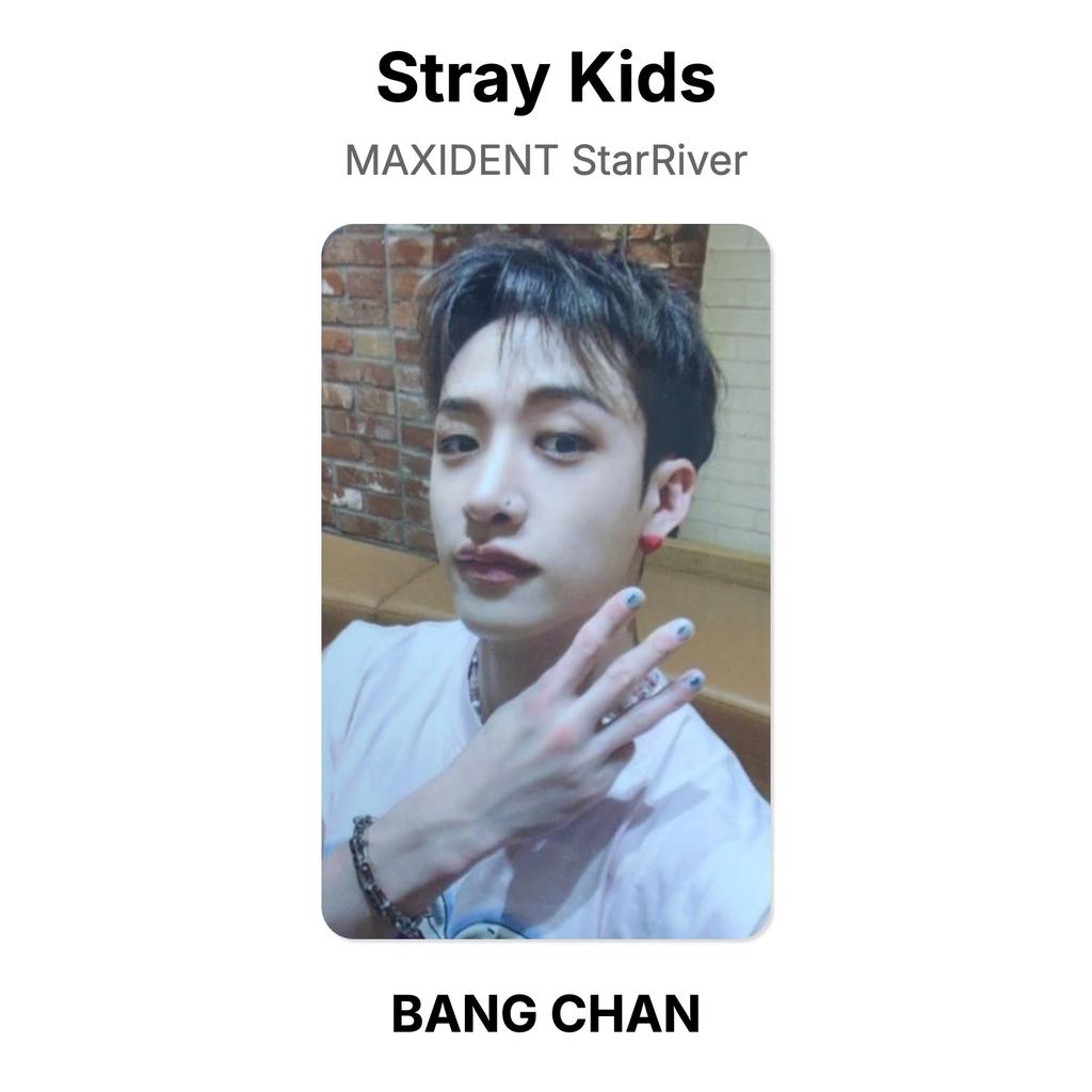 Stray Kids MAXIDENT StarRiver Official Photocard