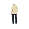 Calvin Klein Letter Logo Round Neck Short Sleeve T-Shirt Men Tops Yellow Blue 4RB862GRM9