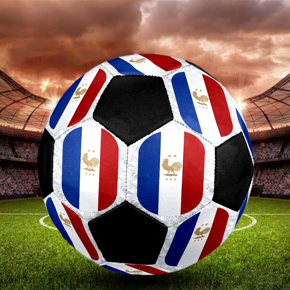 FFF Theme Size 5 Soccer Ball, Suitable for Both Indoor and Outdoor Matches, a Gift Suitable for Everyone.