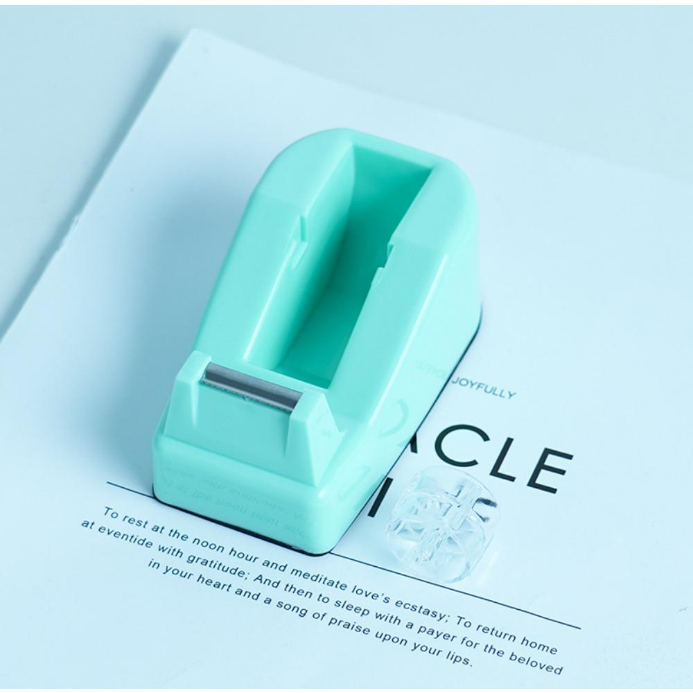 Green Desktop Office Set, Stapler, Scissors, Tape, Stapler, Staple Set