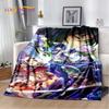 New Genshin Impact Character Solo Cartoon Game Soft Blanket,Soft Throw Blanket for Home Bedroom Bed Sofa Picnic Child Gift