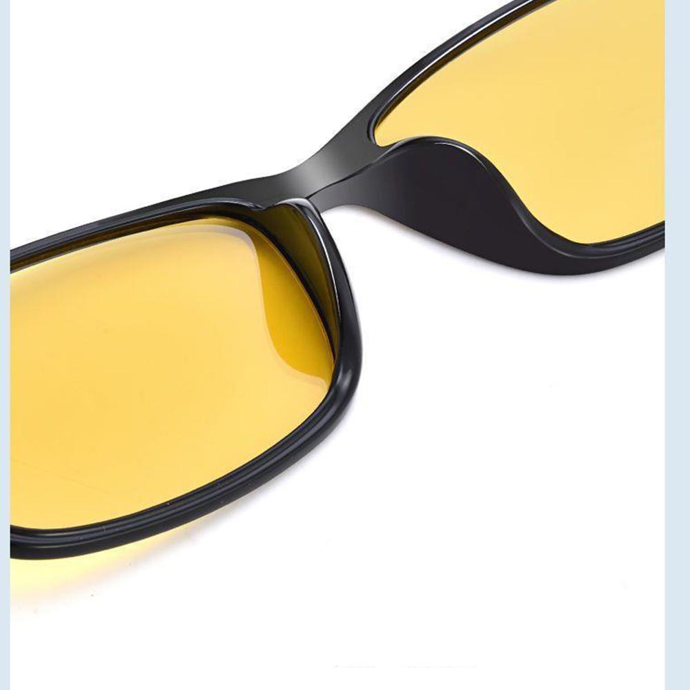 Men Anti-Blue Light Glasses Women Yellow Lens Driving Sun Glasses Outdoor UV400 Photochromic Glasses Ultra Light Eyepiece