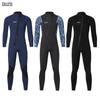 Mens 3mm Neoprene Wetsuit Fullsuit Long Sleeve Warmth Snorkeling Diving Surfing Winter Swimming