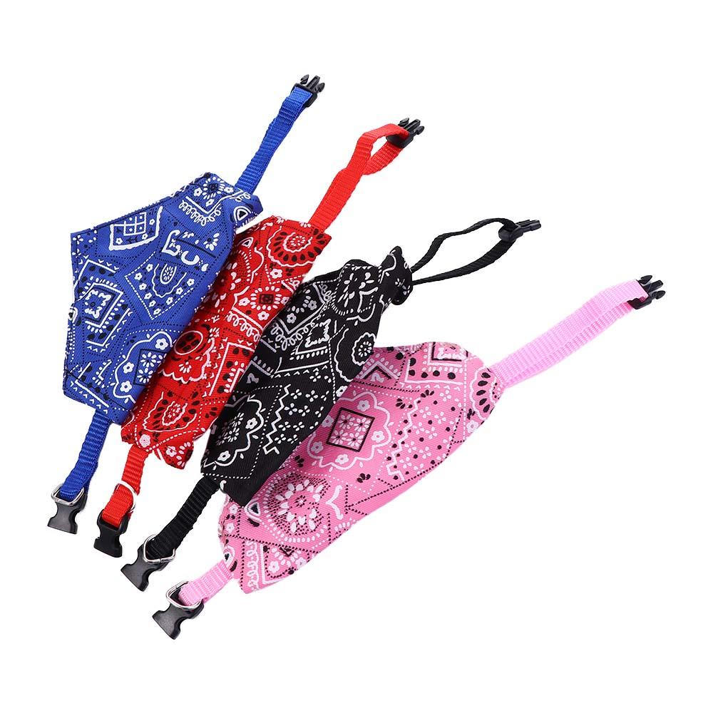 Walking Dog Supplies Adjustable Plaid Pet Accessories Pet Triangle Towel Cats Scarf Dogs Bandana