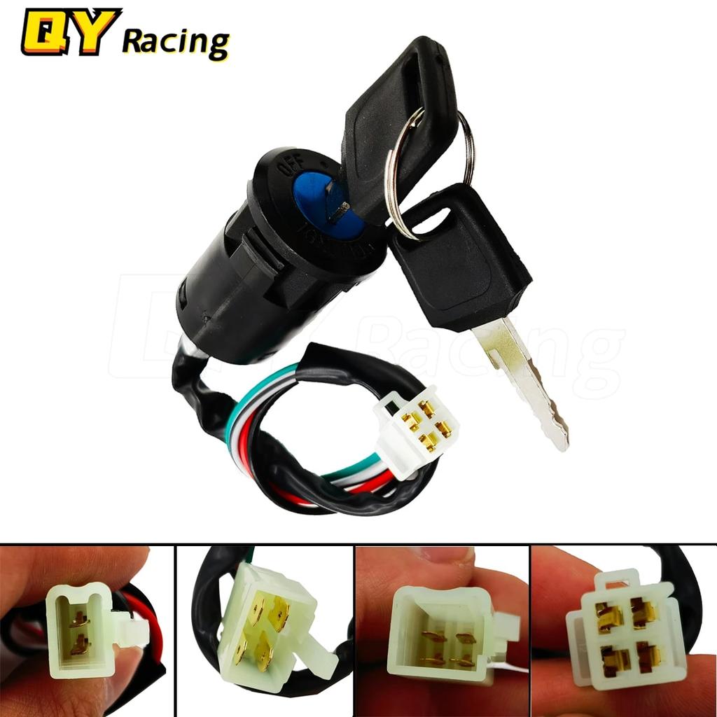 1pcs Universal Motorcycle Ignition Switch Key ATV For Honda For Yamaha For Kawasaki For Suzuki KTM Motocross