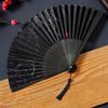1pc DIY Folding Fan Bamboo Fan, Handmade Painting Folding Fan, Wedding Gift, Chinese Style, Student Gift Fan, Ancient Style