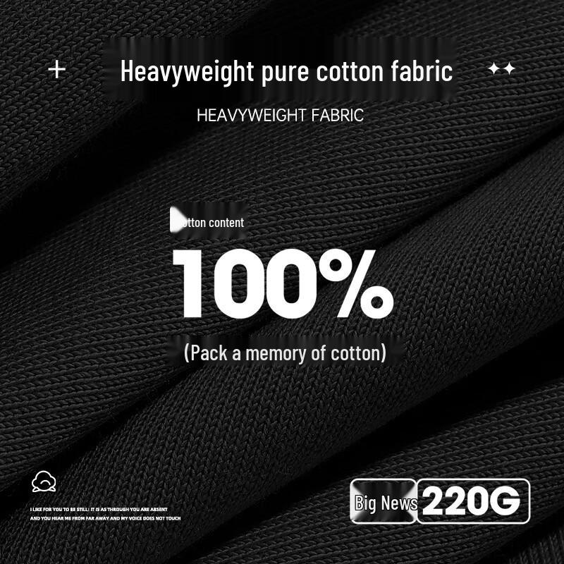Jeanswest Men's Heavyweight Pure Cotton Long-Sleeve T-Shirt
