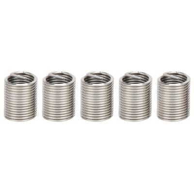 5 Stück Gewindeeinsätze Reduziermutter Innengewinde Außengewinde Reparaturwerkzeug Edelstahl Befestigungselement M22x2.5x2D