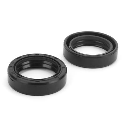 2Pcs Oil Seal Motorcycle Front Fork Damper Absorber Rubber Dust Cover Fit for Haojue 42x30x10.5mm
