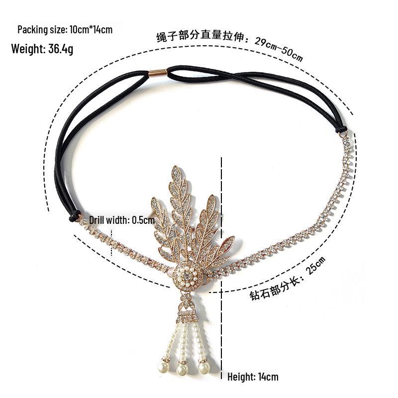 

Головной убор с перьями в стиле Гэтсби и перчатки 1920-х годов: Ретро Аксессуары в средневековом стиле One Size