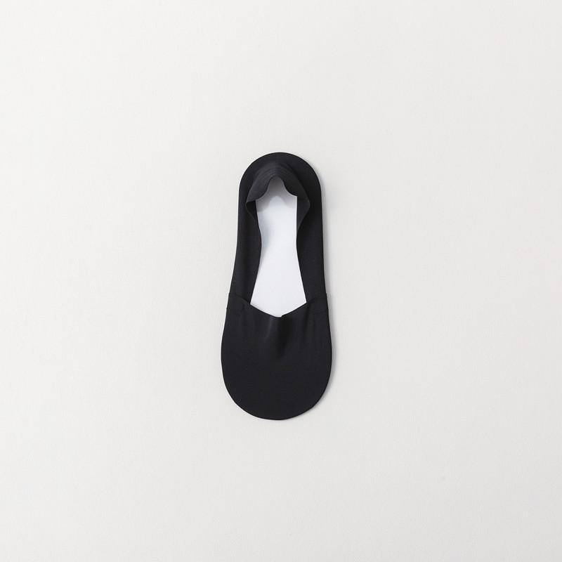 Women's Summer Non-Slip Invisible Boat Socks - Thin Cotton, Ice Silk, Low-Cut Design