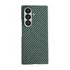Premium Carbon Fiber Kevlar Pattern Case for Samsung Galaxy Z Fold 7 6 5 4 3 Anti-fall Invisible Magnetic Charging Protect Cover