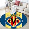 Villarreal FC Round Area Rug Under Office Chairs Bedroom Living Room Home Decor