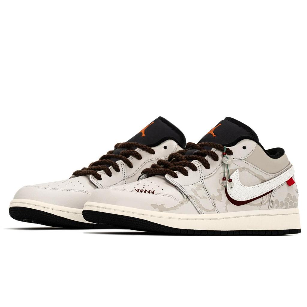 Jordan Air Jordan 1 protiskluzové, odolné proti oděru, lehké, zvyšující výšku HM3711-144(TeamA-S-BOX)