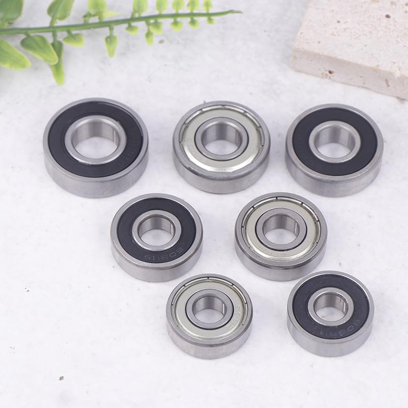 10Pcs Double Shielded Miniature Steel Single Row 608Zz 608Rs 609Zz 609Rs 6000Zz 6000Rs 6001Z 6001Rs Deep Groove Ball Bearing