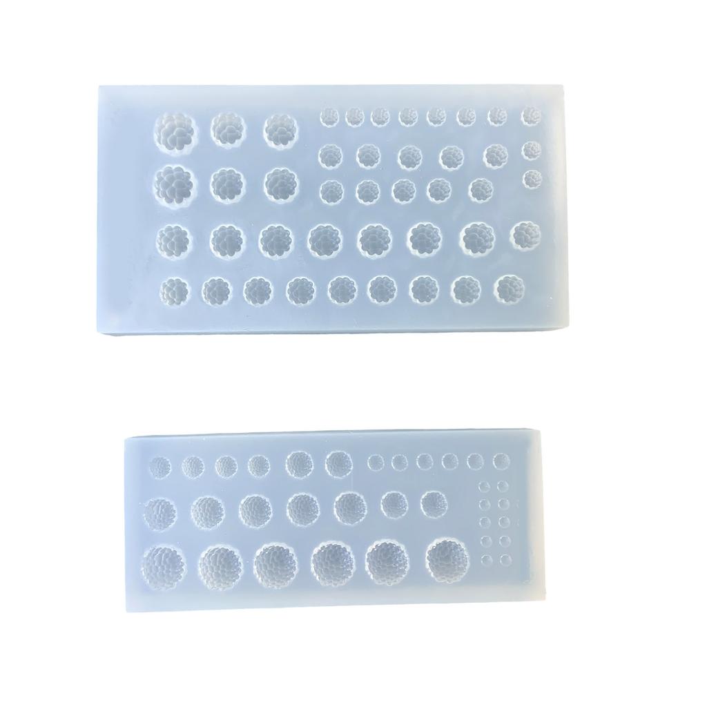 Raspberry Silicone Mold For Resin Crafts Jewelry Making Food Grade Mould Easy Release DIY Accessories Decoration