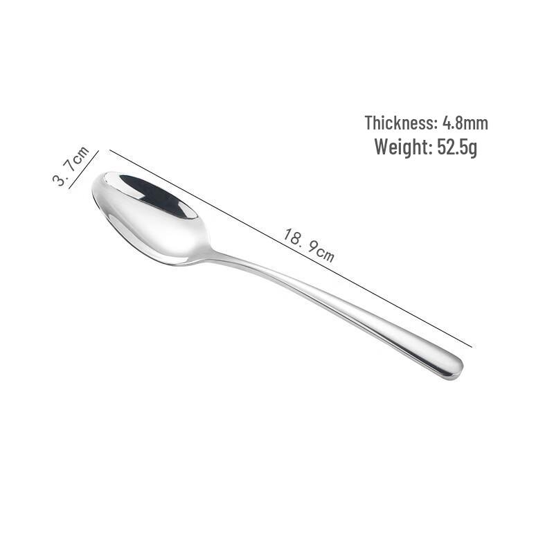 Zhishi 304 Anmutiges Spitzes Esslöffel-Set