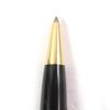 Great MONTBLANC Ballpoint Pen Meisterstck Classic Twist Type Black Gold Mens Used