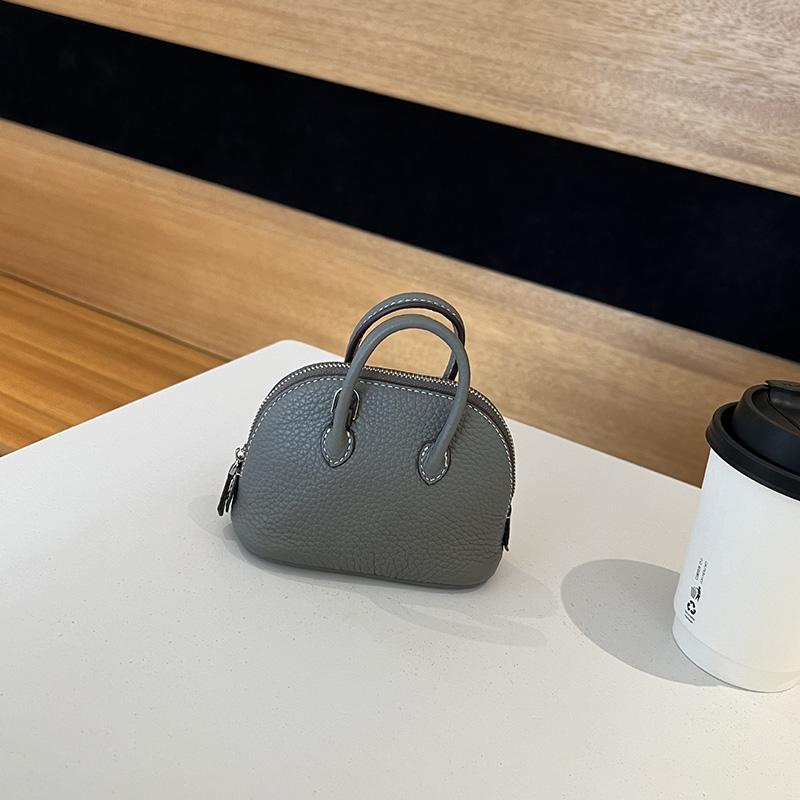 2025 Super Mini Women Crossbody Bags Genuine Leather Handbag Small Chains Shoulder Bag For Ladies First Layer Of Cowhide Shell Bag