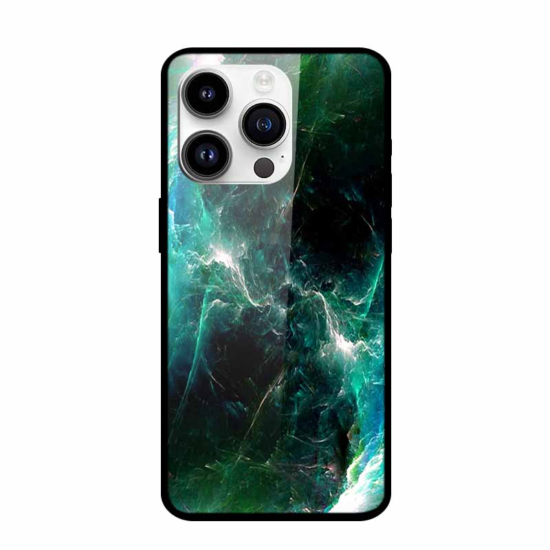 Tempered Glass Case For iPhone 15 Pro Max Hard Glass Back Cover For iPhone 15 Plus iPhone15 Phone Cases Bumper Colorful Shell