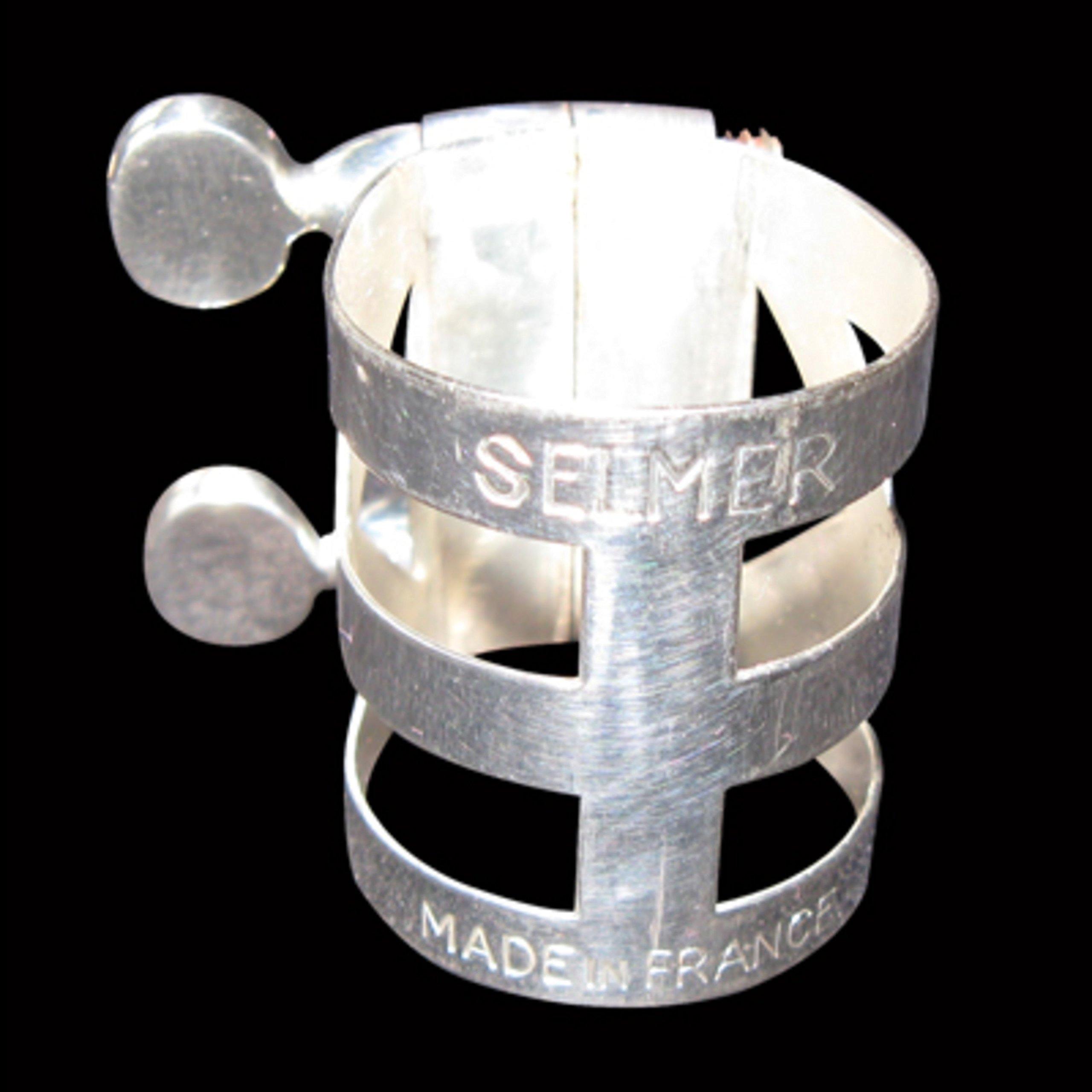 

Selmer Paris Selmer Tenor Saxophone Ligature, Silver-Plated Finish [For Metal Mouthpieces Only]