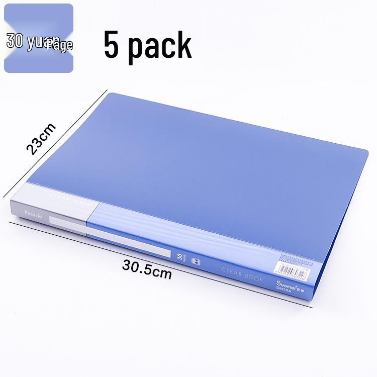 A4 mehrschichtige Seitenabtrenner und Dokumentenordner für Ringordner (20-100 Blatt)