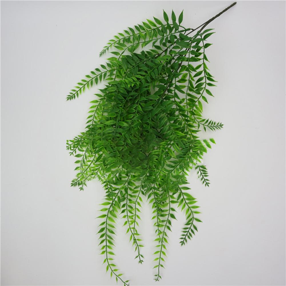 68cm Artificial Weeping Willow Rattan Persian Leaf Wall Hanging Home Decoration