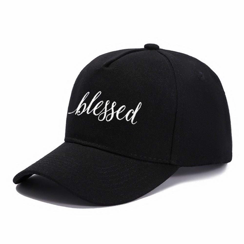 Canvas Embroidered Baseball Cap Blessed Big Brother Baseball Hats  For Man Women