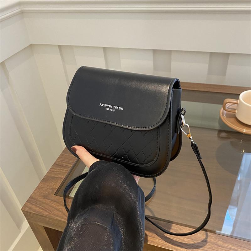 Trendy Street Style Pu Leather Crossbody Bag Small Square Shoulder Bag For Women