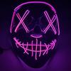 Black Luminous Halloween Mask for Party & Festival